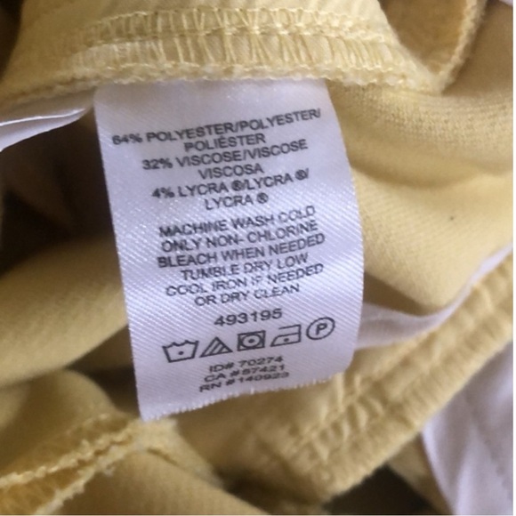 LOFT Marisa Spring Trousers in Beautiful Pale Yellow Size 0 — GORGEOUS!!! - Picture 11 of 11